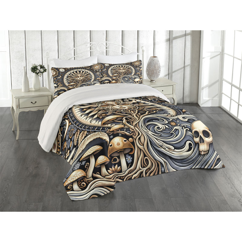 Polyester Coverlet, Queen Coverlet + 2 Standard Shams