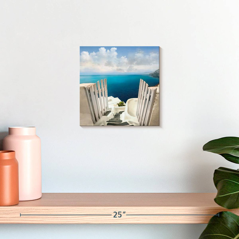 Nicci Seaside Blue Dreams, H 10 po x l 10 po
