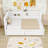 Twin Size Upholstered Daybed with USB Ports and LED Lighting-1572637161