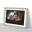 Chocolate Labrador Portrait - Picture Frame Graphic Art Print-56917605-56917609