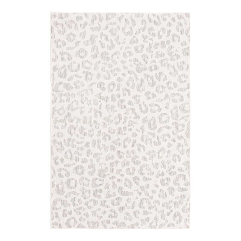 Animal Print Indoor / Outdoor Rug, Rectangle 5'3" x 7'10"