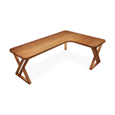Modern L-shaped corner desk