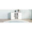 Lit pour grand lit pliable peu encombrant avec panneaux en bois, conception en MDF pour chambre d'amis