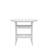 Patio Table - Stain And Oil , White Gray Color Dining To Salt Spray + Option