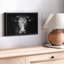 «Pondering Cow», reproduction sur toile-100689938