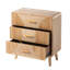 Table de chevet 3 tiroirs Braughton