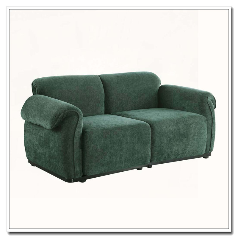 Canapé de 68,5 po de longueur, Vert