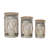 3 Piece Tabletop Latern Set