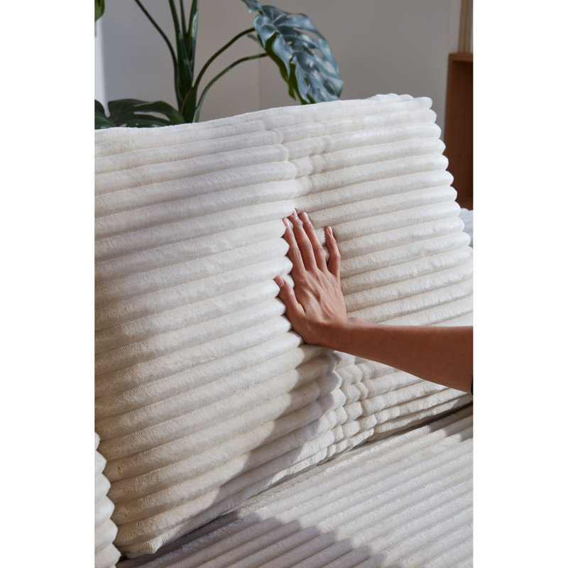 Canapés modulaires spacieux et moelleux avec siège profond en forme de U pour les salons modernes