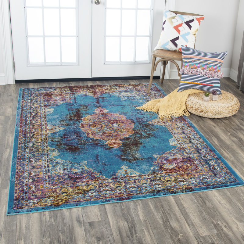 Elliot Oriental Indoor Rug, Rectangle 3'11" x 5'6"