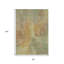 Tapis extérieur lavable abstrait vert articha 8 pi x 10 pi artichaut