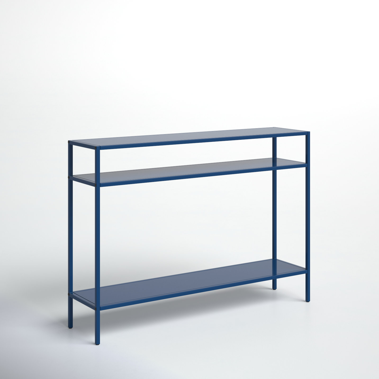 Aisha Console Table, Mykonos Blue, 30" H x 42" W x 10" D