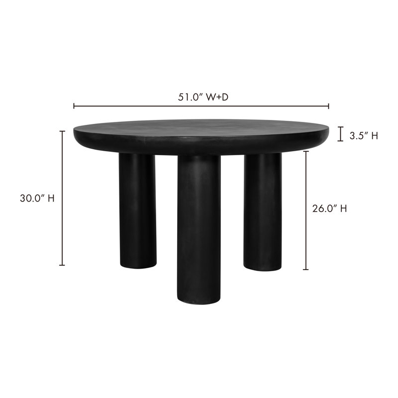 Ansel Round Dining Table