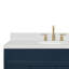 Ensemble de meuble-lavabo simple autoportant 48 po avec plateau en quartz Hamlet-94003768-138979224