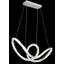 1 - Light Chrome LED Geometric Pendant