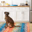 Paint Chip Multi Machine Washable Rug-1703414805