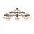Tavern 20 - Light Dimmable Tiered Chandelier