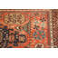 Tapis de couleur blanche Soumak