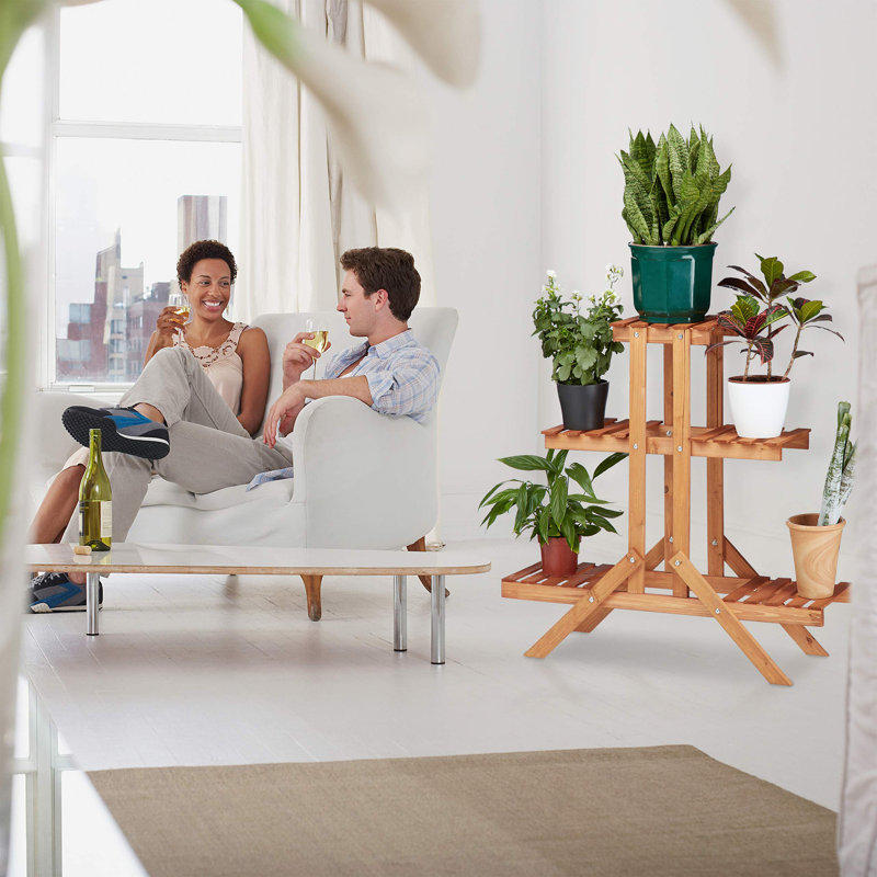 Assinthe Plant Stand, Brown