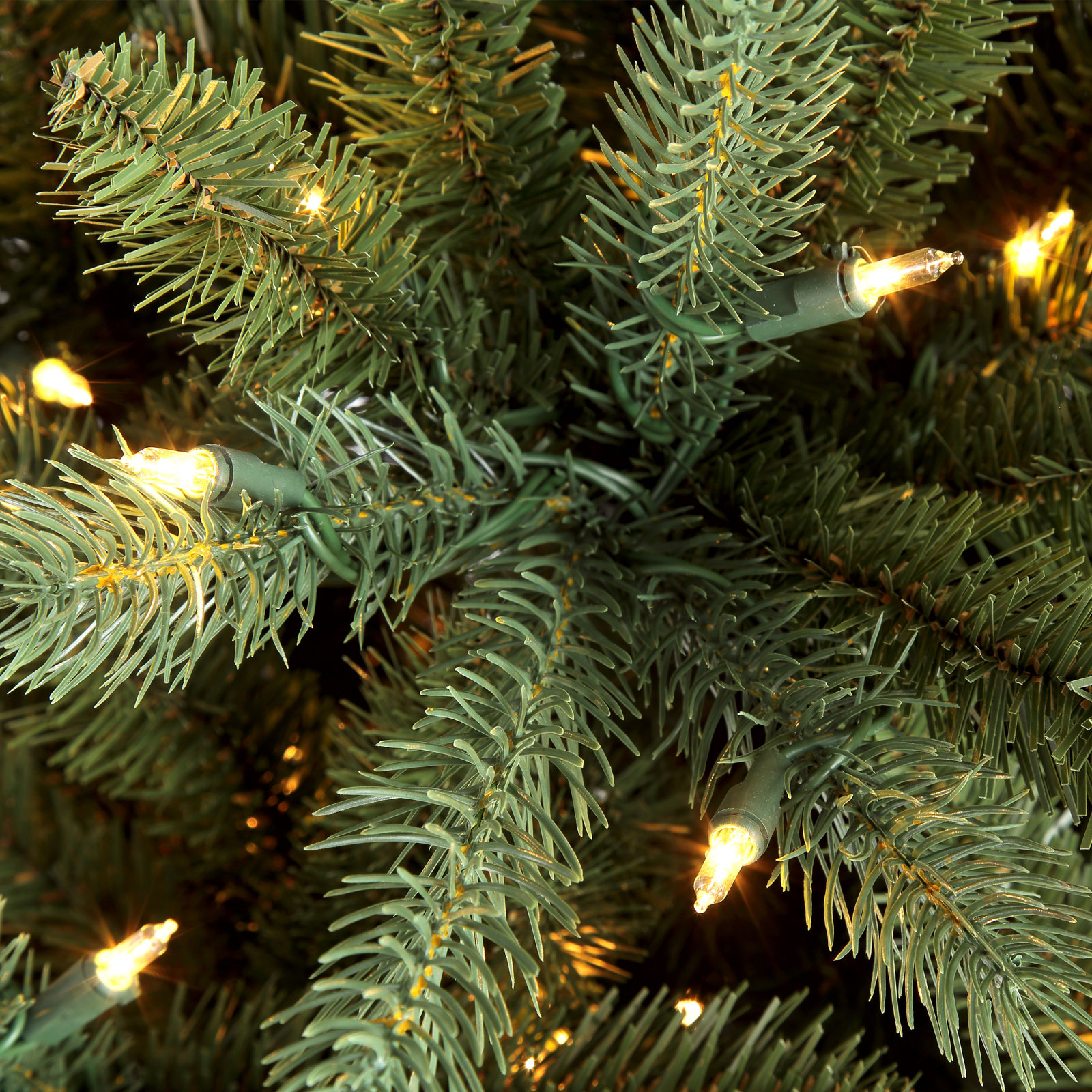 Lighted Artificial Fir Christmas Tree, 9' H, 1000