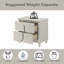Nightstand with Functional Storage and Smooth Drawer Operation, Crafted for Durability and Versatile Bedroom Decor