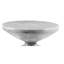 Gray Concrete Side Table With 40Mm Thick Top, No Assembly Required, 20.41In X 19.53In, 26Lb, Natural Theme, 19" Floor Weathered Cement Table, Solid Assembly, 21X21x20, 26 Lbs, Appearance,