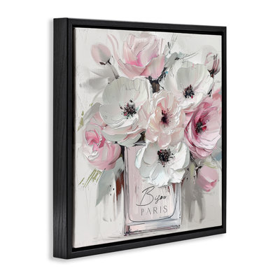 «Blush Pink Bisou Bouquet Floater», art mural par Annabelle Hall