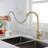 Maxbrass Pull Down Touch Kitchen Faucet-63177523