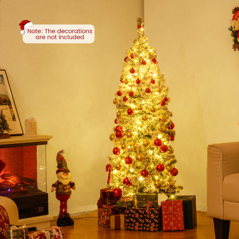 Lighted Artificial Christmas Tree