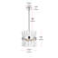 Luminaire suspendu rond en cristal Athol 12 pouces noir-1033408596-1033430242-944672040