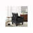 Deundria Comfy PU leather Upholstered Accent Chair-330780783