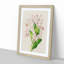 Illustration of Pink Dendrobium Orchids - Picture Frame Painting Print-55579737-55579735