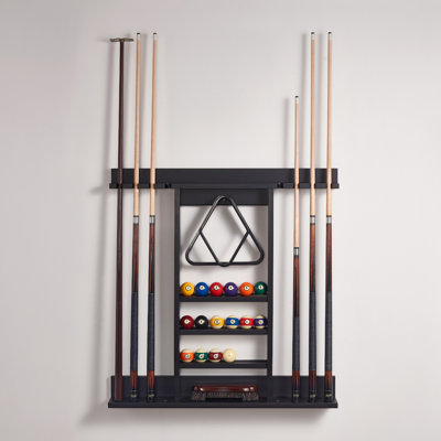 Billiard Wall Rack by HB Home