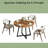 Sleek Greeting Table,Dining Table,Kitchen Dinner Table