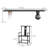 4 - Person Solid Wood Top Double Pedestal Dining Set-99183961