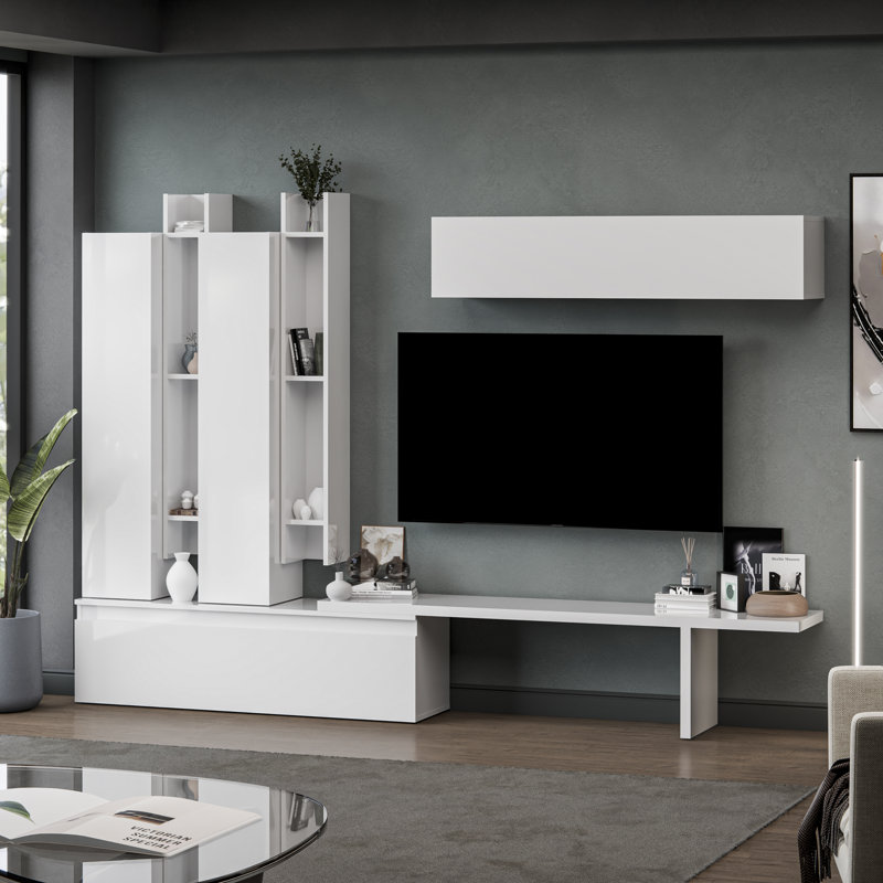 Azur Entertainment Centre, White
