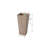 Cara Square Composite Pot Planter with Plant Shelf-129503792-129503791