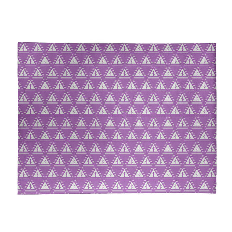 Chenille Geometric Indoor Rug, Rectangle 5' x 7'