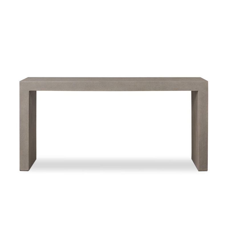 Parish Outdoor Buffet & Console Table, Gray Concrete