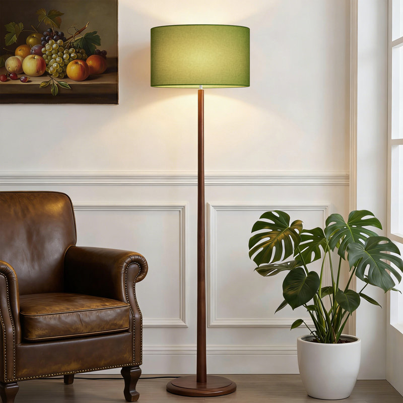 61 po Lampe sur pied Nordic, Vert