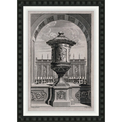 Garden And Park Ornaments & Design IV Print by David Phoenix