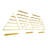 5-Tier Wall-Mounted Triangular Nail Polish Racks-120277648
