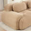 Canapé modulaire en U sans assemblage Tissu en velours côtelé respirant 32D à haute résilience, accoudoirs courbés extra larges, conception ergonomique adaptée aux animaux de compagnie pour les salons-1142629653-1142629648