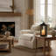 Lanterne rétro avec bougie DEL sans flamme, lanterne décorative avec bougie DEL
