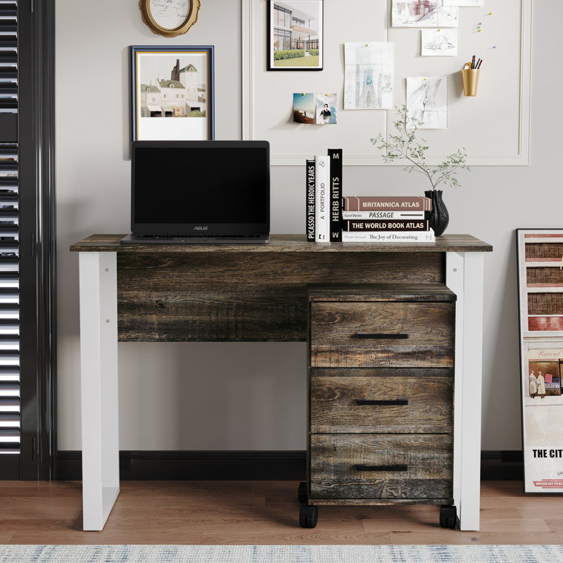 Bureau Modern Modern, Chêne brun