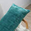 Housse de coussin rectangulaire en velours texturé-1053670792