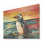 Pop Art Penguin Parade Charm II - pingouin sur bois-1624541140