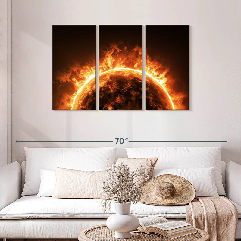 Oberle Solar, 28" H x 45" W