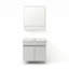 Ensemble de meuble-lavabo simple mural 26 "avec miroir décoratif Adair-1868464320-1868464334