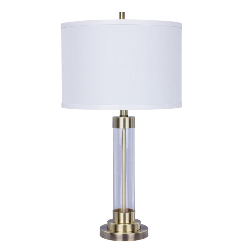 Esmeyer Table Lamp, Antique Brass